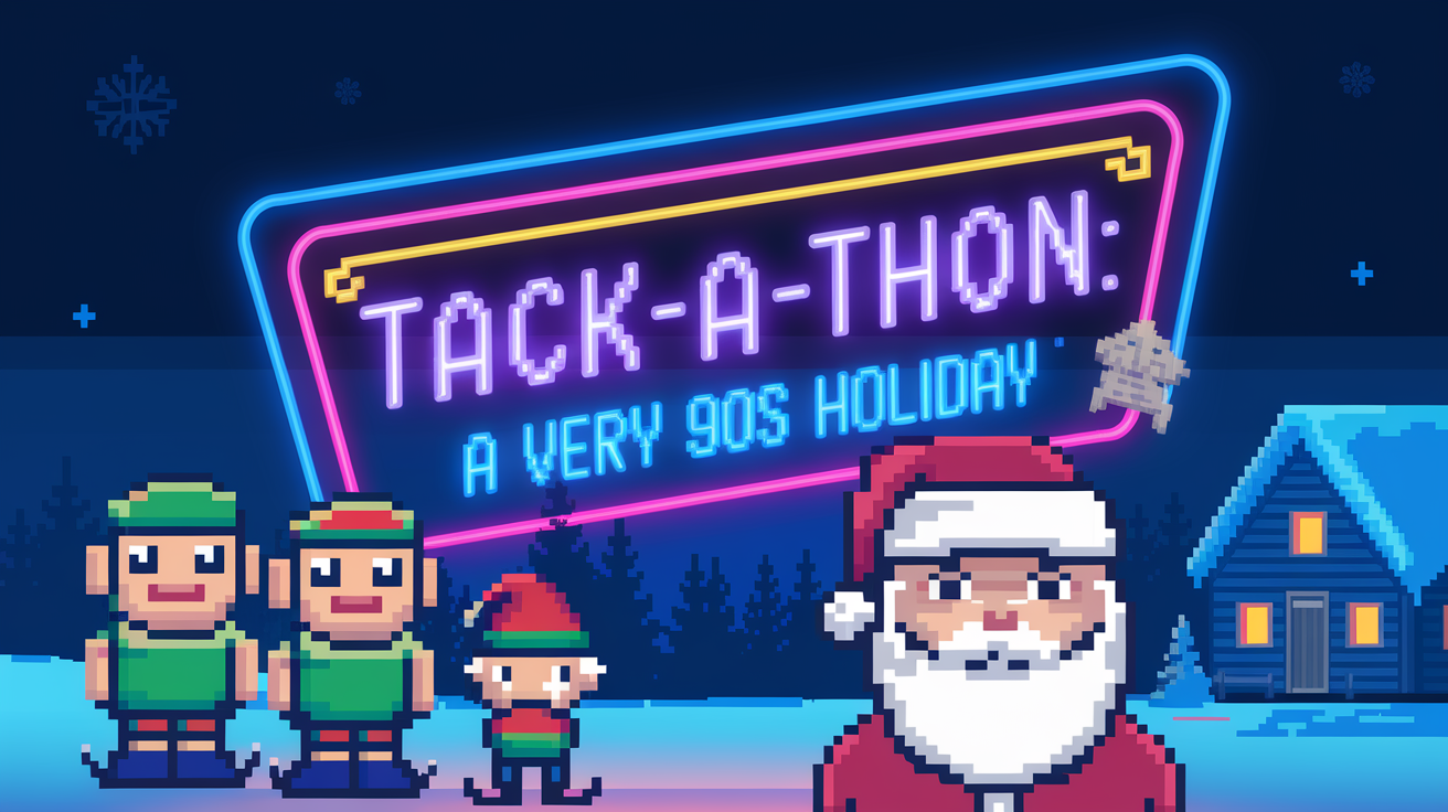 Tack-a-Thon 90s Holiday